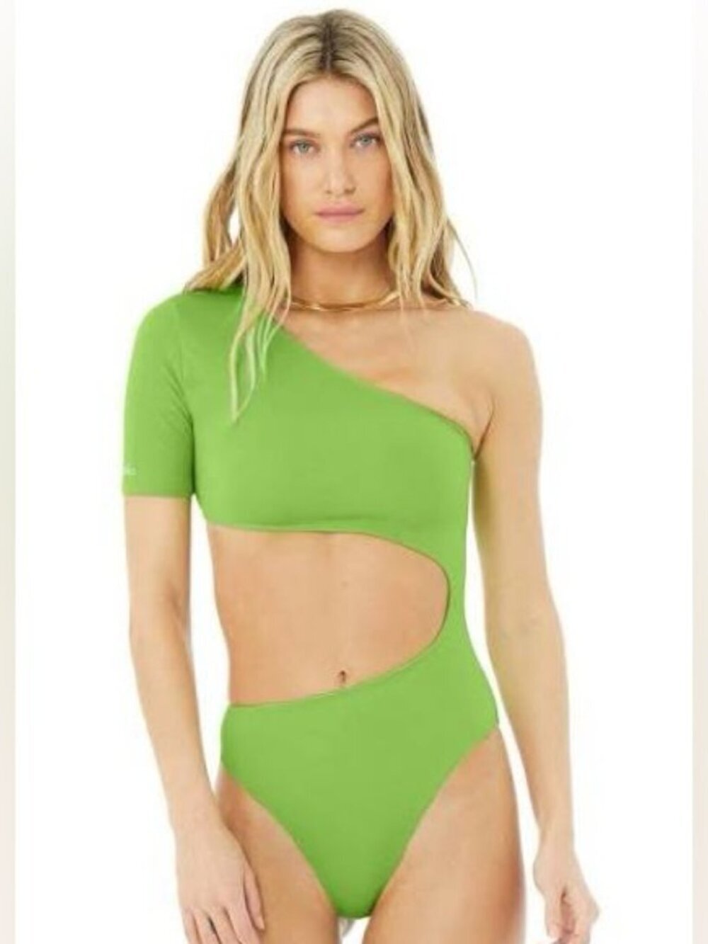 ALO Yoga Green Apple Bodysuit Size XXS